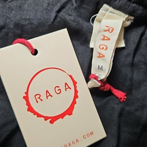 Anthropologie Raga Embroidered Maxi Beach Vacation Dress Medium New Boho - Picture 11 of 11